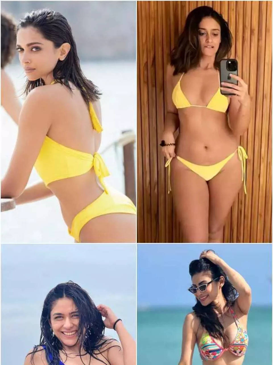 Indian celeb bikini pics