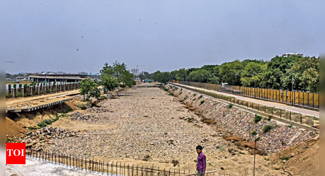 By June, two drains in Delhi's Dwarka to transform into leisure spots