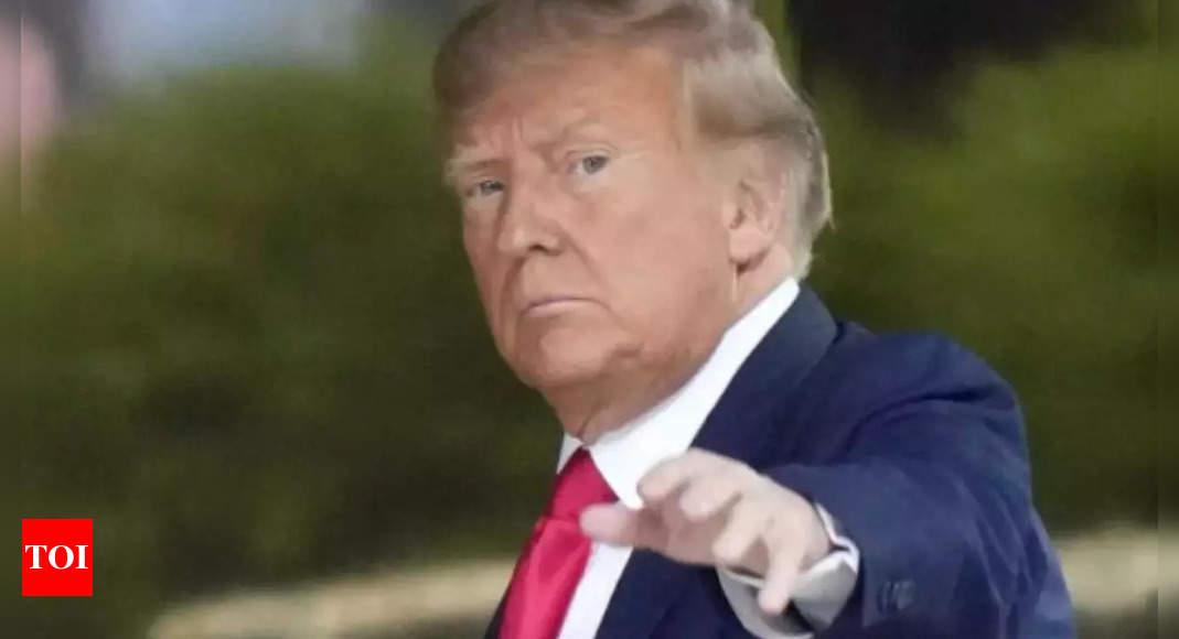 Trump vows to probe prosecutors, says Biden represents anarchy – Times of India