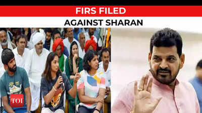 Wrestlers' protest: Delhi police register 2 FIRs against WFI chief Brij Bhushan Sharan Singh, POCSO invoked