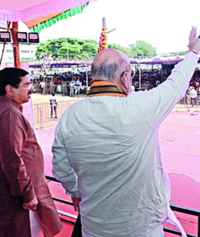 BJP brought prosperity to Karnataka: Amit Shah