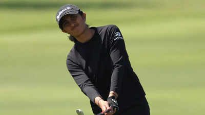Golfer Aditi Ashok charges to lead at LA Championship