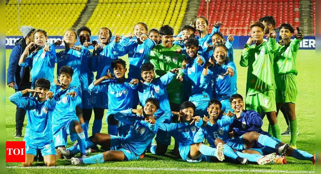 Indian girls beat Myanmar 2-1 to qualify for AFC U-17 Asian Cup Qualifiers Round 2 | Football News – Times of India