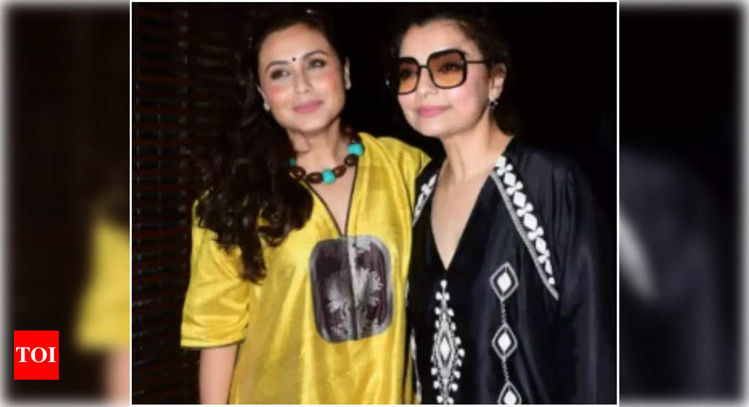 Rani Mukerji to play the lead in best friend Vaibhavi Merchant’s directorial debut: Report – Times of India