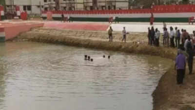 Four children drown in Amrit Sarovar in Kanpur