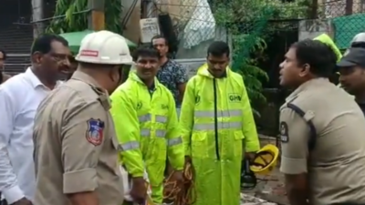11-year-old girl loses life after being washed away in drain during heavy rain in Secunderabad