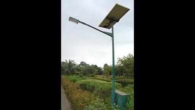 Green energy switch: State to install 300 solar street lights