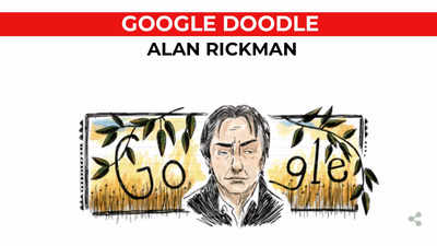 Google Doodle remembers actor Alan Rickman, marks 36th anniversary of major role