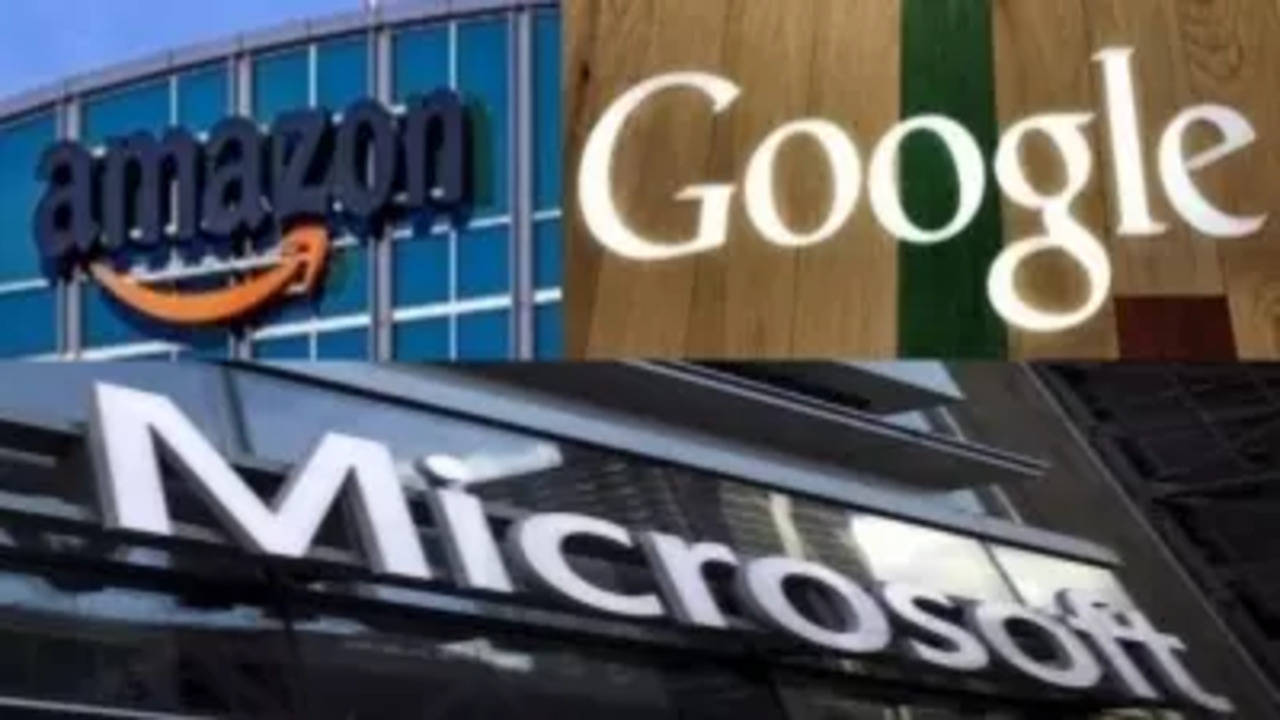 Google, Amazon, Microsoft and Meta bullish on AI amid cost cutting measures  - Times of India