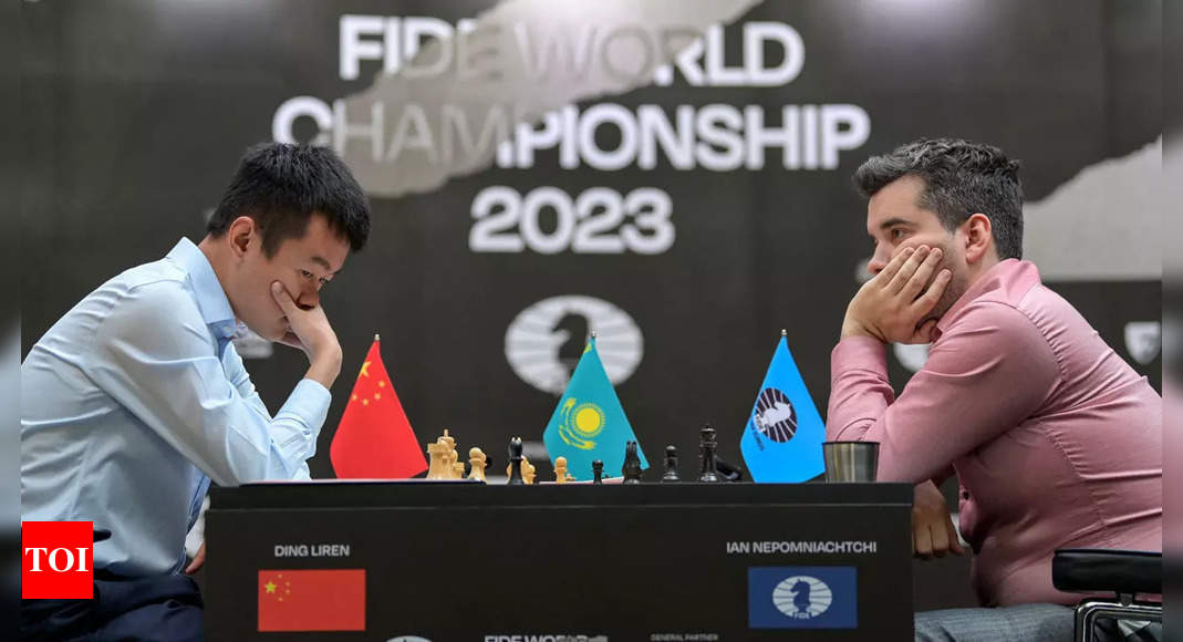 World Chess title heads into rapid-play tiebreak | Chess News – Times of India