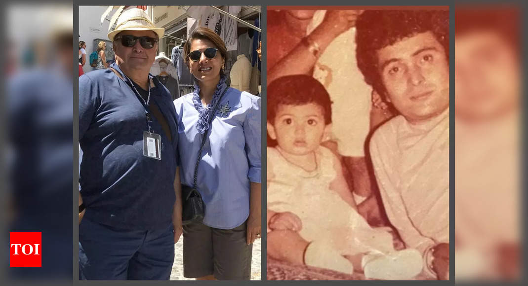 Neetu Kapoor and Riddhim Kapoor Sahni remember Rishi Kapoor on his death anniversary: ‘Miss you everyday’ – See photos – Times of India