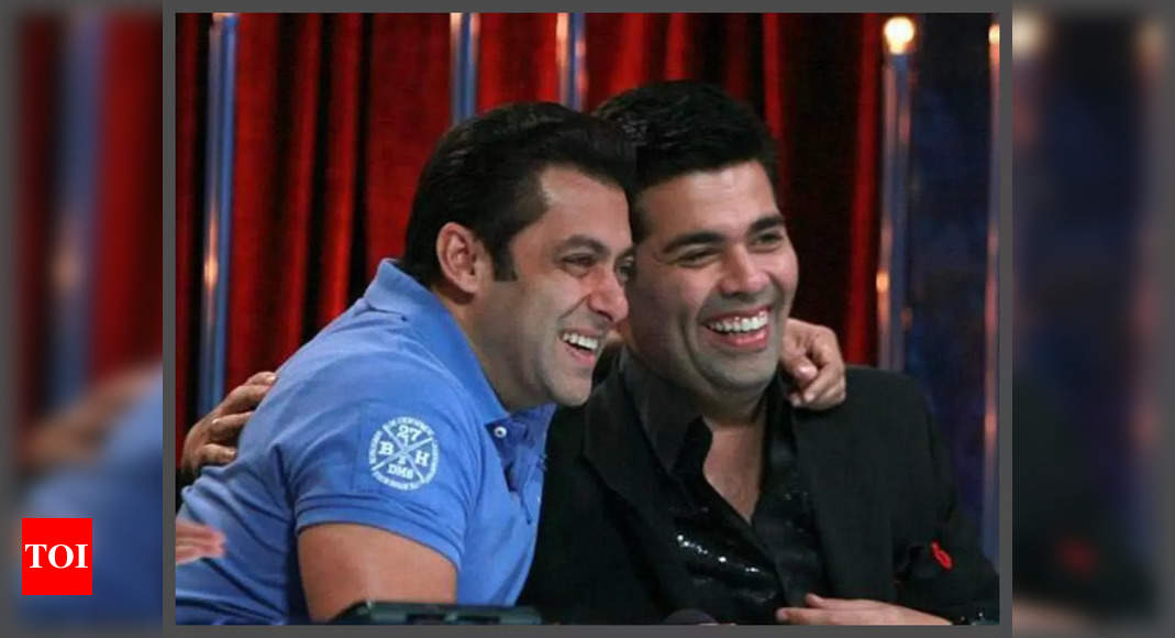 Salman Khan confirms Karan Johar has offered him a movie; the actor-director to reunite after 25 years – Times of India