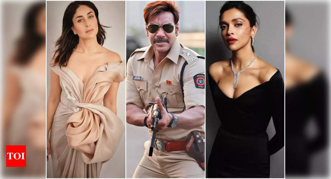 ‘Singham Again’: Kareena Kapoor is the heroine opposite Ajay Devgn, Deepika Padukone appears in a cameo towards the climax – Exclusive – Times of India