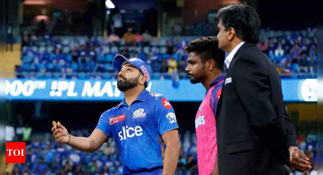 Rajasthan Royals 8/0 in 0.5 Overs | Mumbai Indians vs Rajasthan Royals 2023, IPL Live Cricket Score: RR bat first against MI  – The Times of India