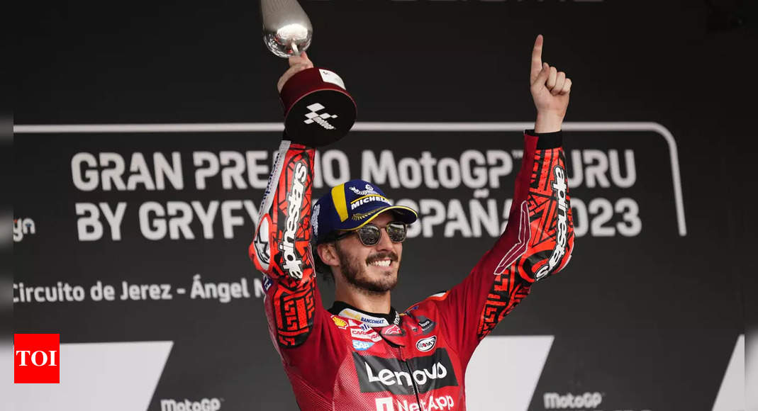 Bagnaia vence en la última vuelta y se lleva el MotoGP de España |  Noticias de carreras