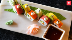 Watch: How to make Uramaki Rainbow Sushi