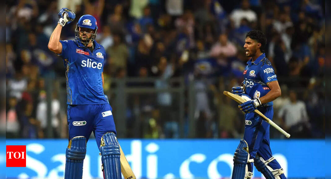 MI vs RR IPL 2023: Tim David steals Yashasvi Jaiswal’s thunder as Mumbai Indians beat Rajasthan Royals