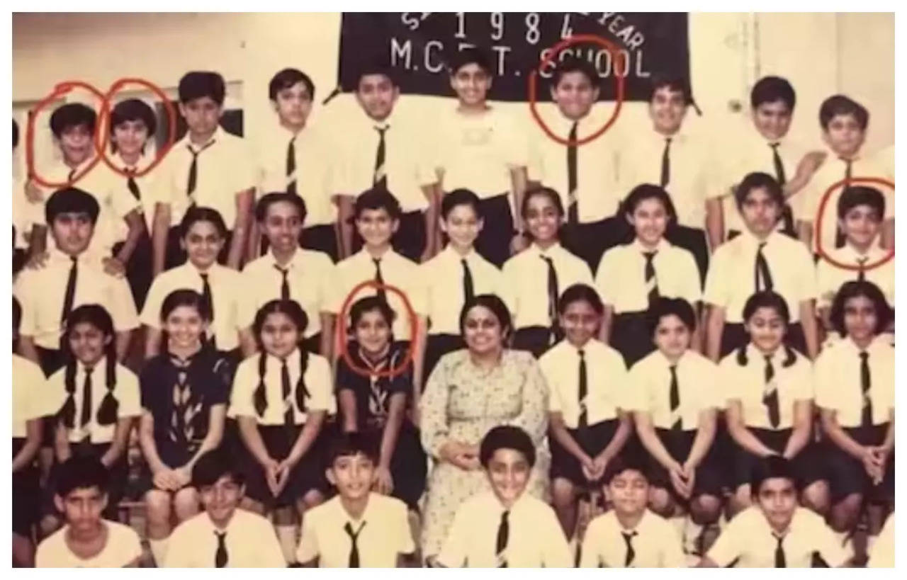 Once Sharman Joshi posted his class picture which had Divya Bharti too. But  Divya was born in 1974 and Sharman in 1979. So how can they be in the same  class? : r/BollyBlindsNGossip