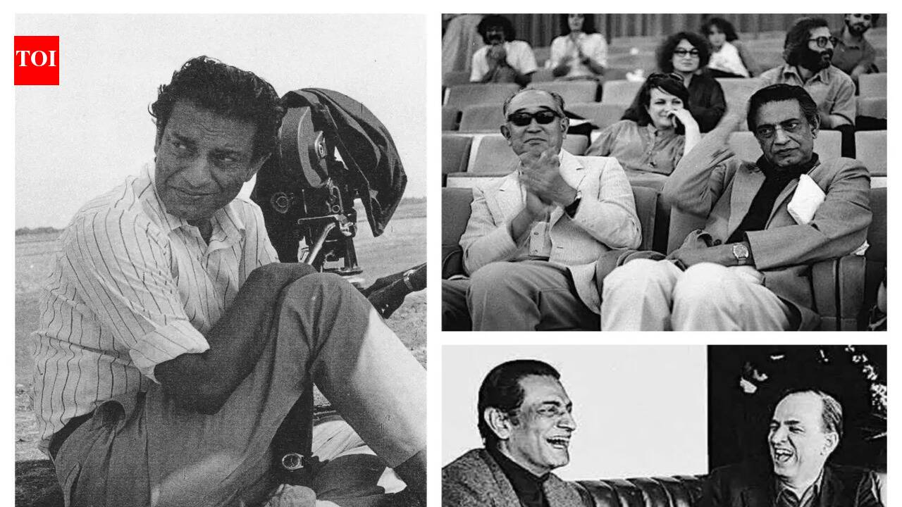Birth anniversary special: Satyajit Ray’s rare photos with world cinema ...