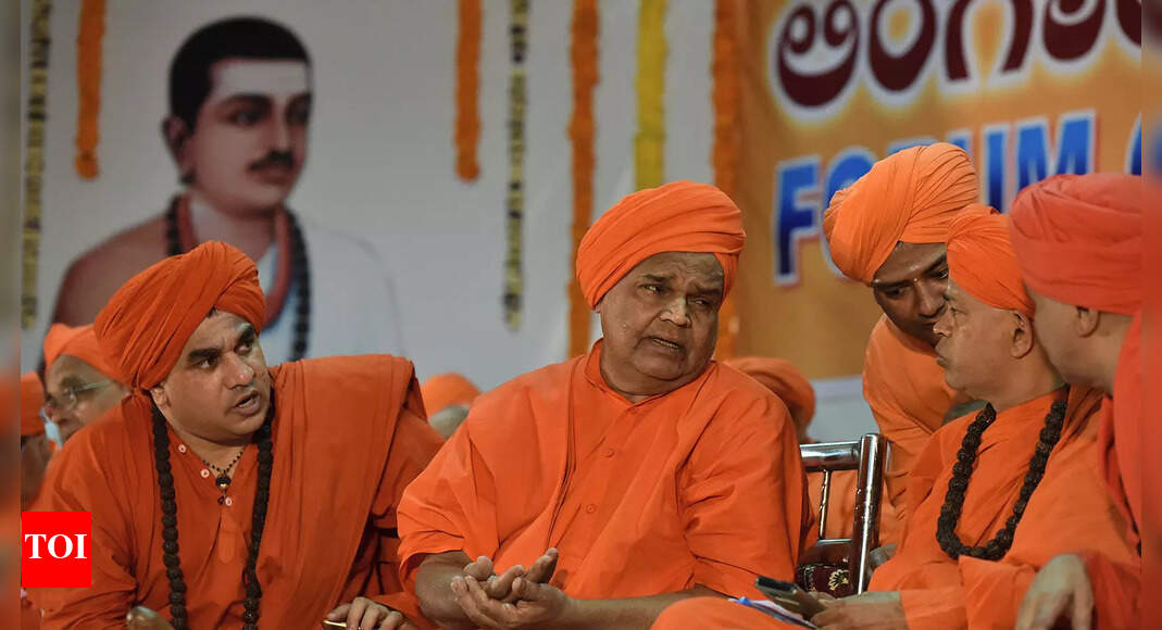 Why Karnataka's mutts could sway votes the other way this time India News Times of India