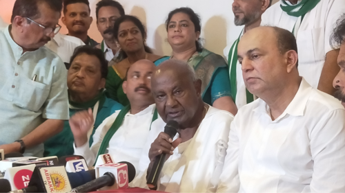 Deve Gowda refuses to comment on PM Modi's 'private limited' jibe
