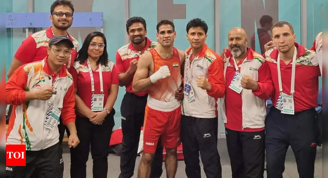 Hussamuddin off to winning start at Men’s World Boxing Championships | Boxing News – Times of India
