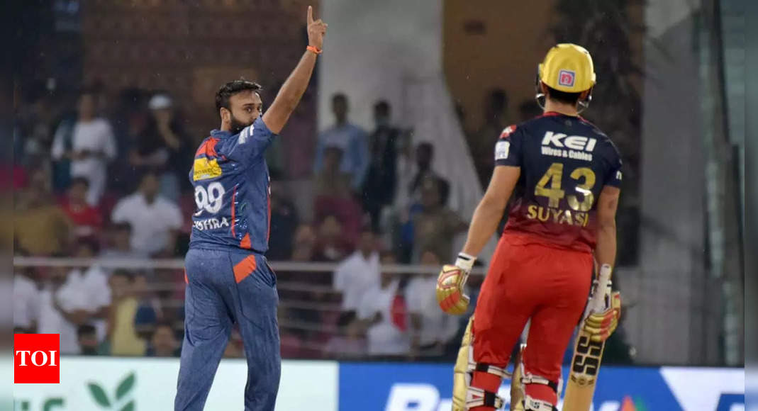 Amit Mishra overtakes Lasith Malinga to become third-highest wicket-taker in IPL history | Cricket News – Times of India