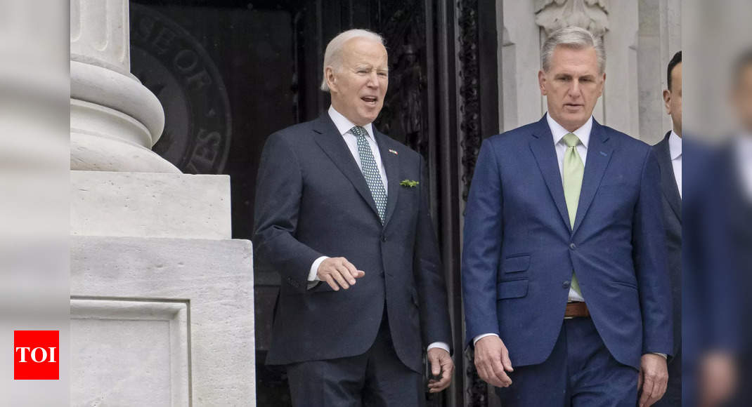 Biden: US may default on June 1 without debt ceiling hike; Biden, McCarthy to meet – Times of India