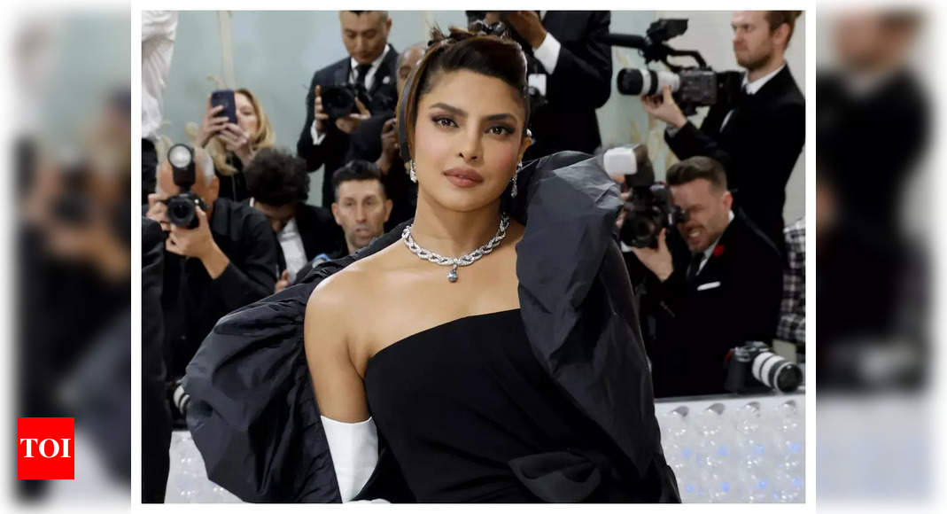 Priyanka Chopra’s Met Gala diamond necklace, worth $25 million; will be auctioned after the event: Report | Hindi Movie News