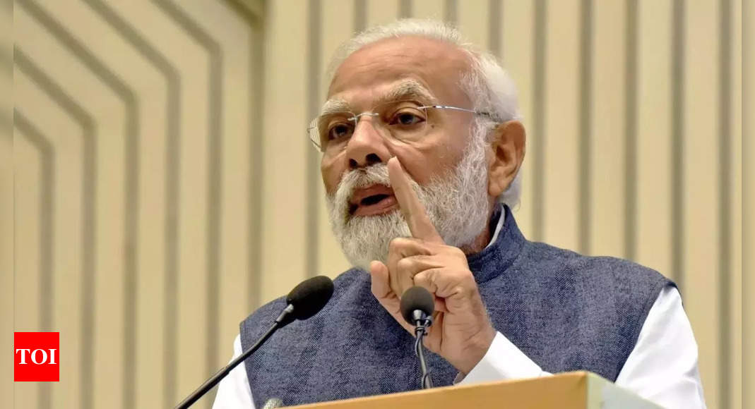 PM Modi to hold public rally in Rajasthan’s Sirohi on May 12 | India News – Times of India