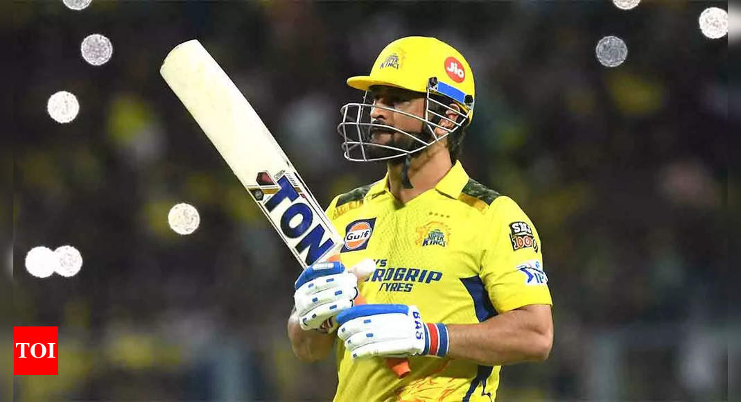 MS Dhoni isn’t batting up the order for Chennai Super Kings | Cricket News – Times of India
