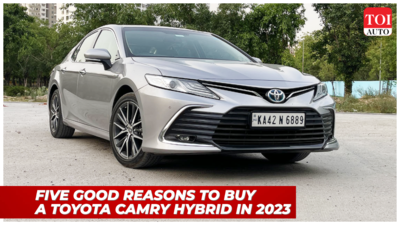 Toyota Camry hybrid review: Is the big Japanese luxury sedan dream still alive?
