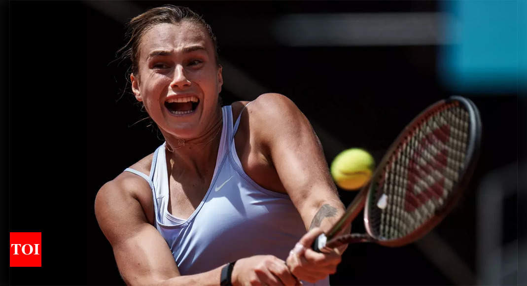 Sabalenka Survives Sherif Scare To Reach Madrid Open Semis | Tennis ...