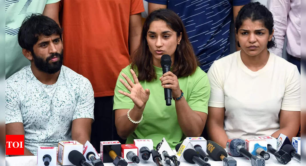 Vinesh Phogat: Sports minister tried to hush up matter by forming committee, alleges Vinesh Phogat | More sports News – Times of India