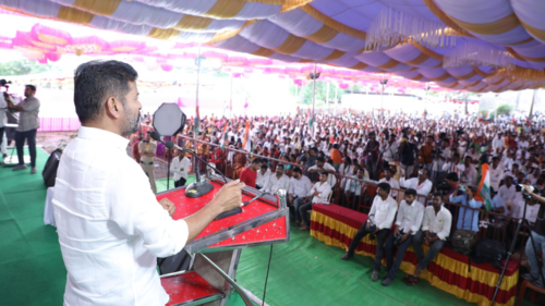 Karnataka assembly elections 2023: Revanth Reddy invokes 'son of soil' sentiment appealing Kannadigas to vote Mallikarjun Kharge-led Congress to victory