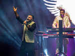 Three-time Grammy award winner Ricky Kej performs at Gateway of India