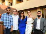 Sara Ali Khan, Vikrant Massey and Chitrangada Singh promote the film Gaslight in style