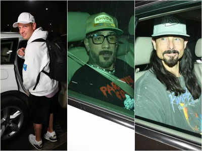 Backstreet Boys arrive in Mumbai for the DNA World Tour 2023