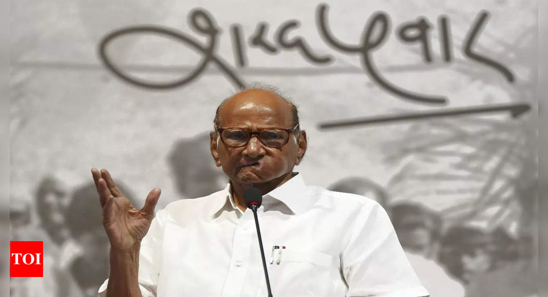 NCP Chief: Sharad Pawar Quits As NCP President, Party Gets Him To ...