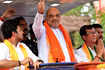 Assembly elections: Amit Shah holds roadshow in Bengaluru