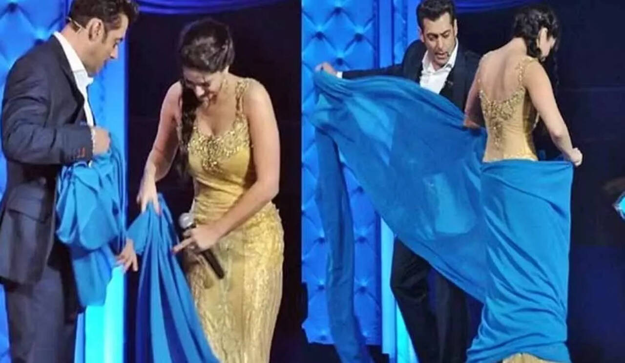 OLD VIDEO of Salman Khan answering ‘illogical question’ on sexy Sunny  Leone and her blue saree goes viral; internet reacts hilariously