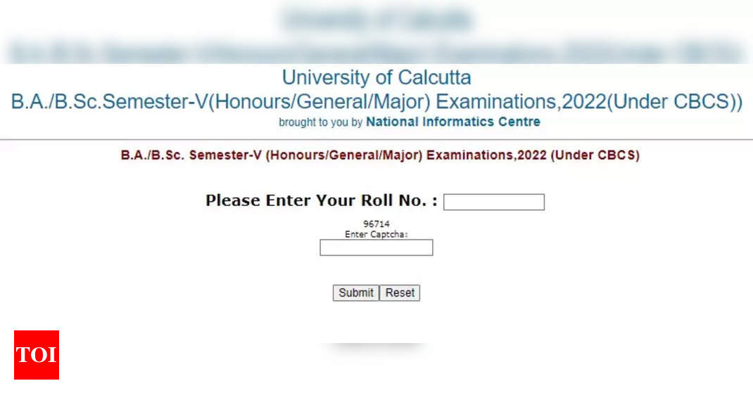 CU Result 2023: Calcutta University Semester 5 Results Released On ...