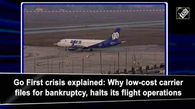 Go First crisis explained: Why low-cost carrier files for bankruptcy, halts its flight operations