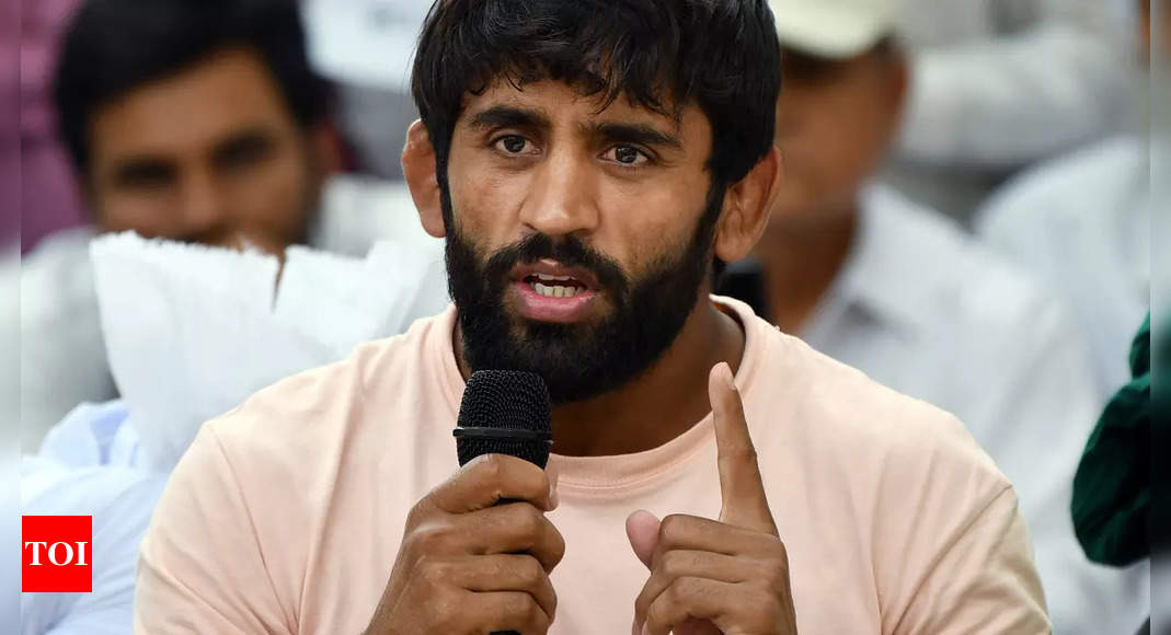 Wrestlers’ Protest: Bajrang Punia justifies use of facilities in 4-star hotel near protest site | More sports News – Times of India