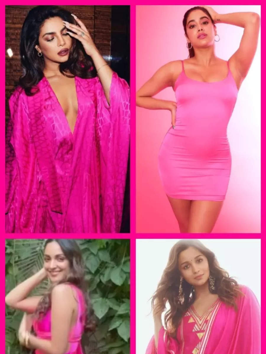 When B-town embraced hot pink in style!