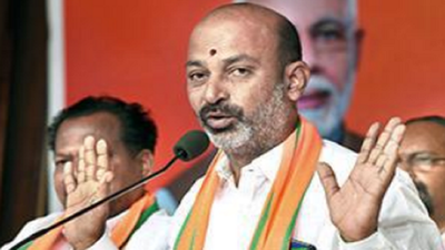 Bandi Sanjay asks Telangana to pay Rs 30,000 per acre to rain-hit farmers