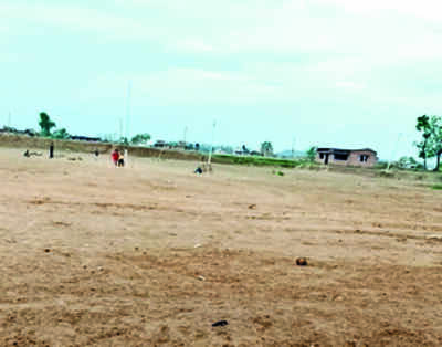Villagers pool in funds to build playground through ‘shramdaan’