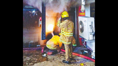 Fire at e-bike showroom; 21 bikes gutted in Chennai