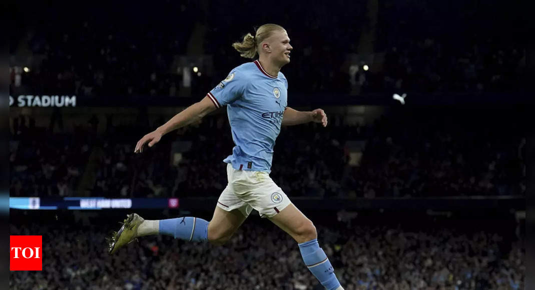 Erling Haaland breaks Premier League record as Manchester City reclaim top spot | Football News – Times of India