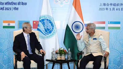 External affairs minister Jaishankar holds talks with SCO Secretary General